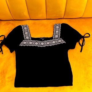 AE boho crop top
